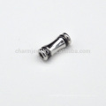 BX091 Wholesale jewelry finding Stainless Steel rope clasp for 4MM leather cord bracelets